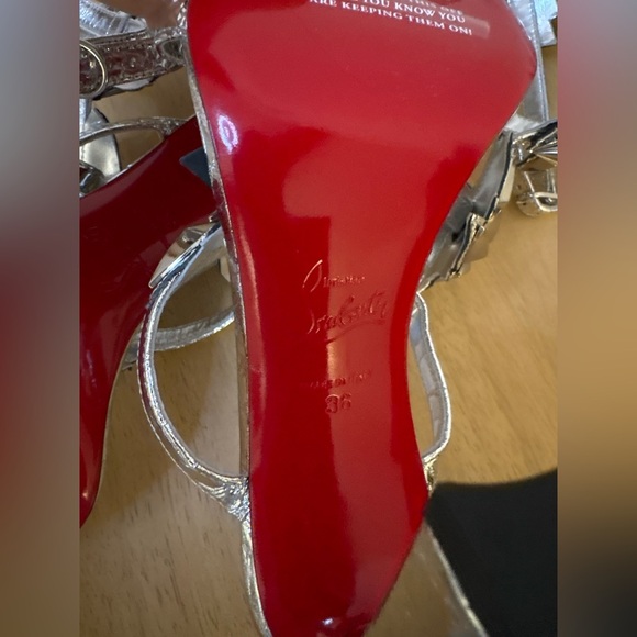 New Christian Louboutin x Marvel Sea Warrior Gladiator Heel - Picture 12 of 15